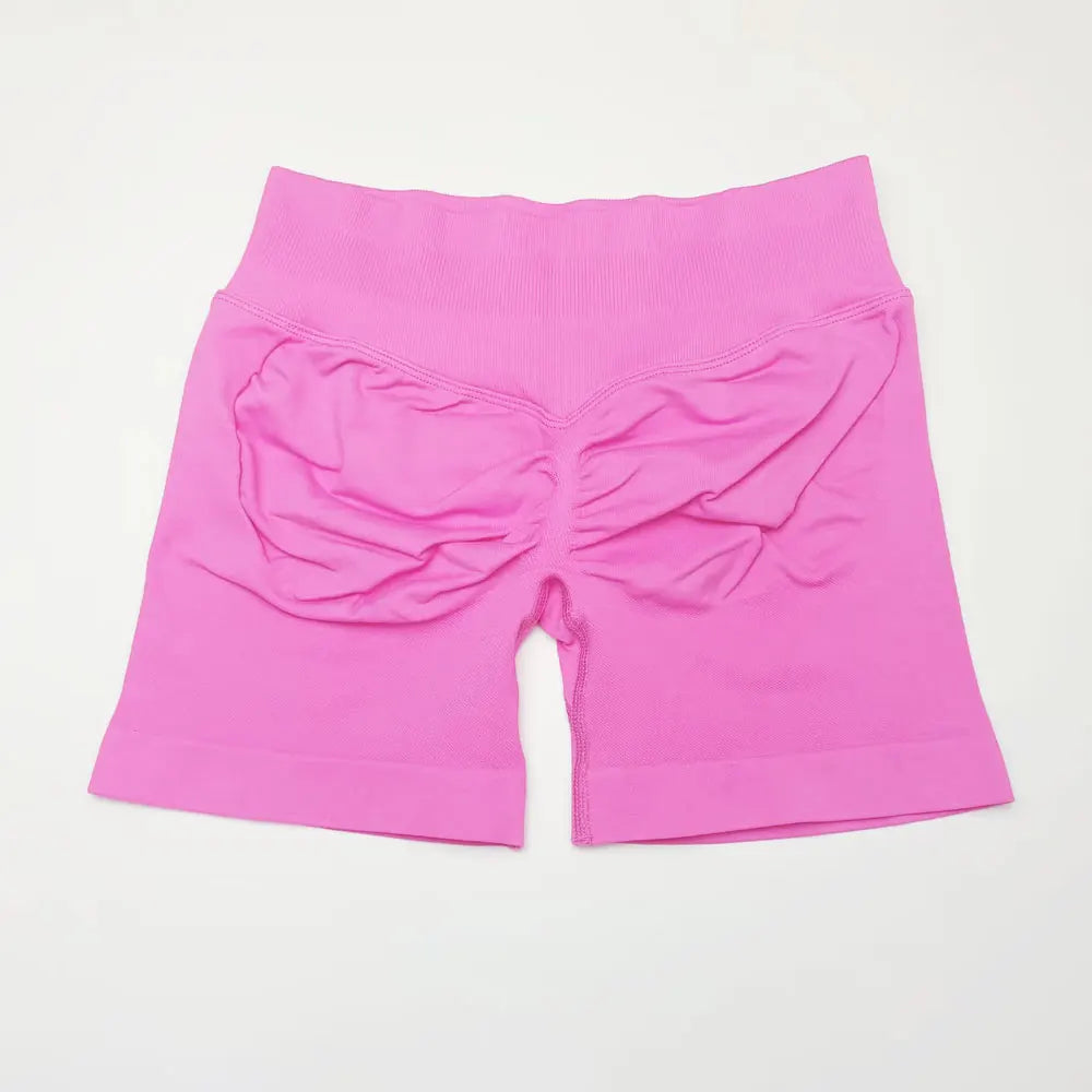 Studio Biker Short in Bloom Pink