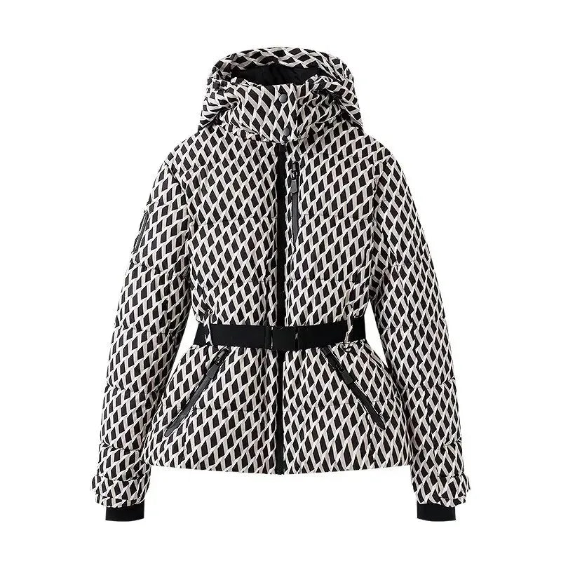 Belted Hooded Puffer Parka 8