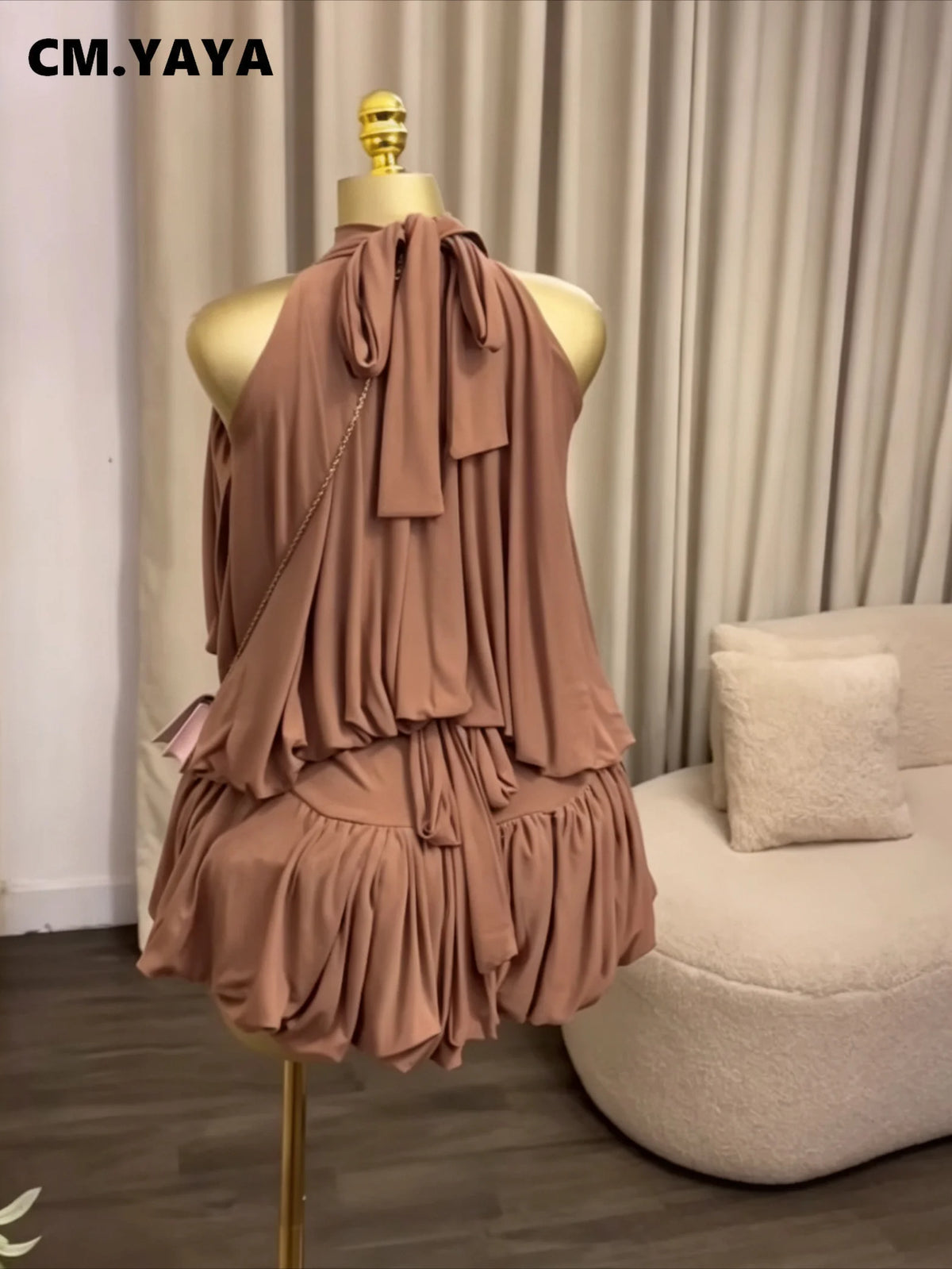 Ruffle Halter Two-Piece Set 2