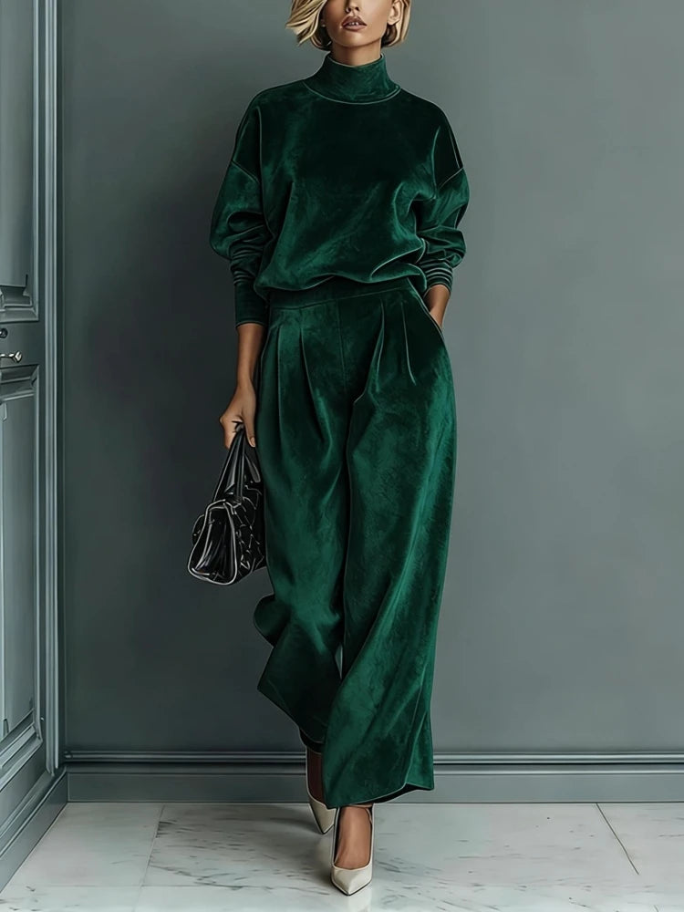 Velvet Lounge Set 3
