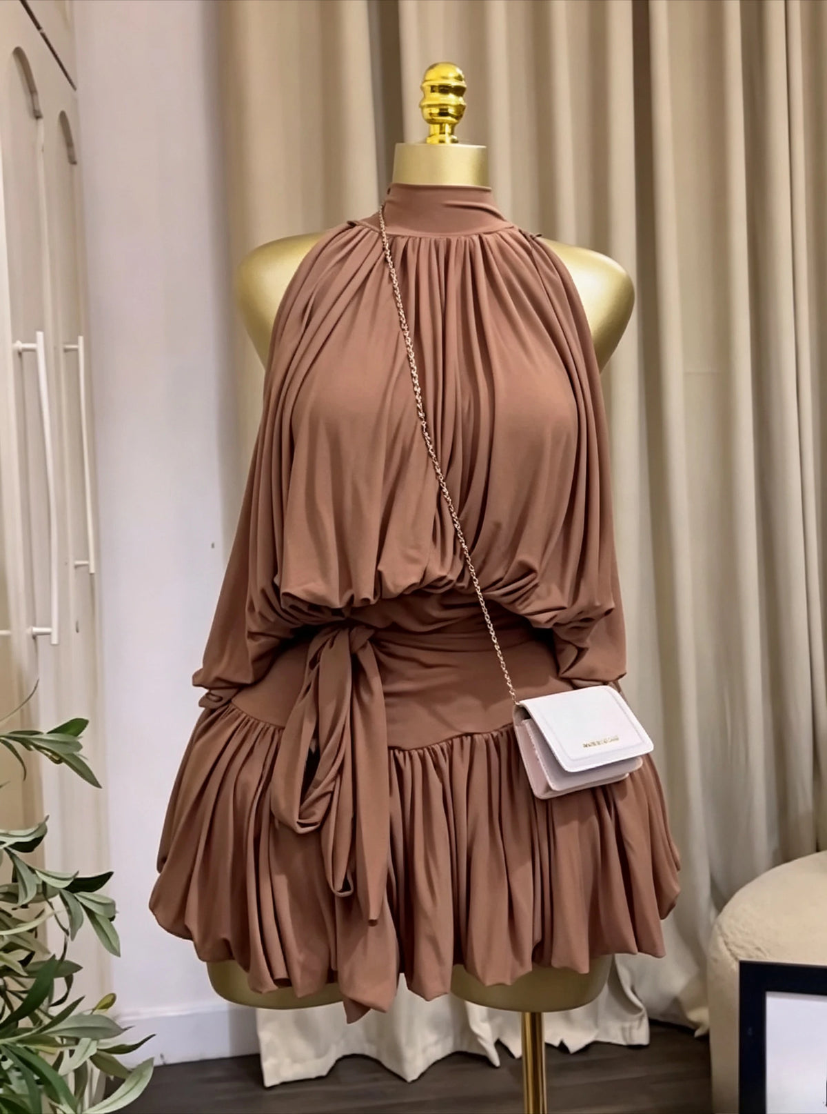 Ruffle Halter Two-Piece Set 8