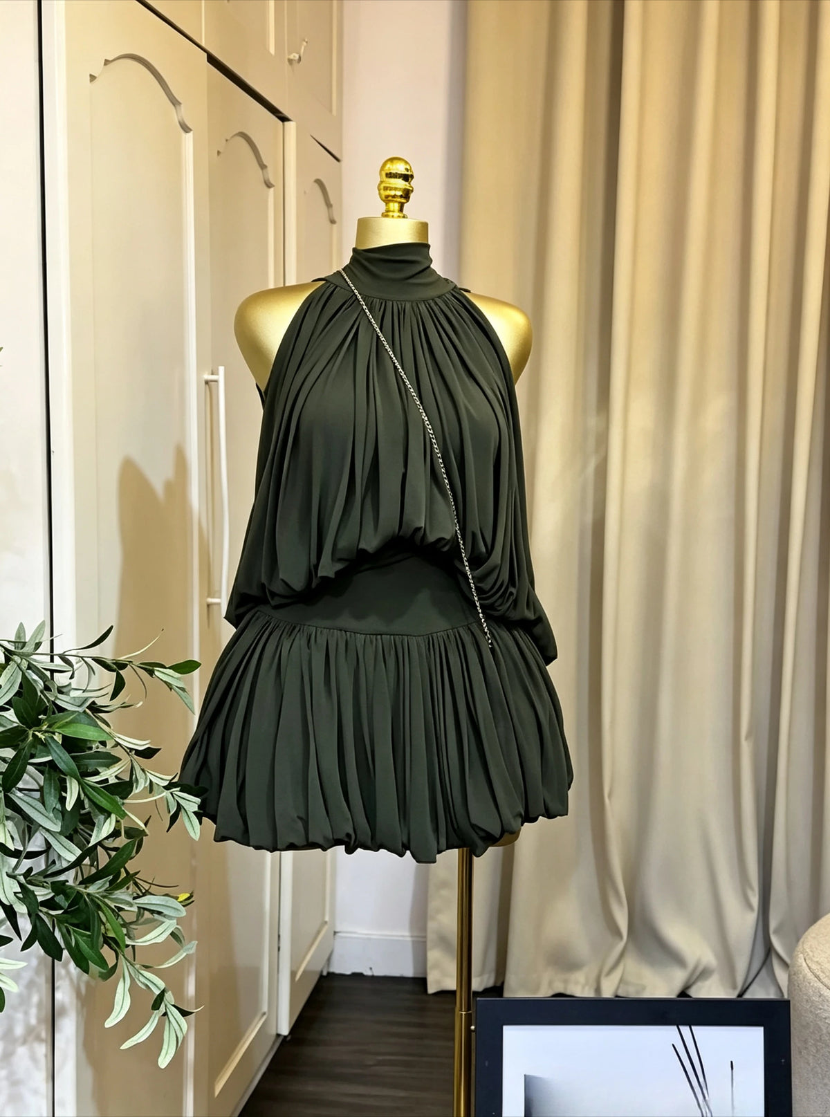 Ruffle Halter Two-Piece Set 5