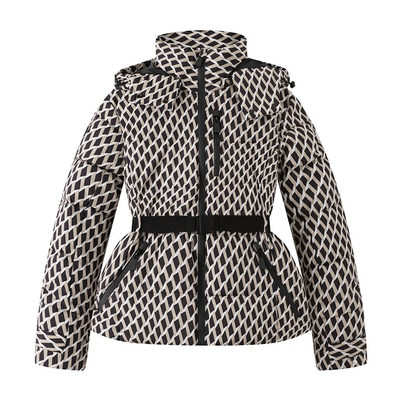 Belted Hooded Puffer Parka 2