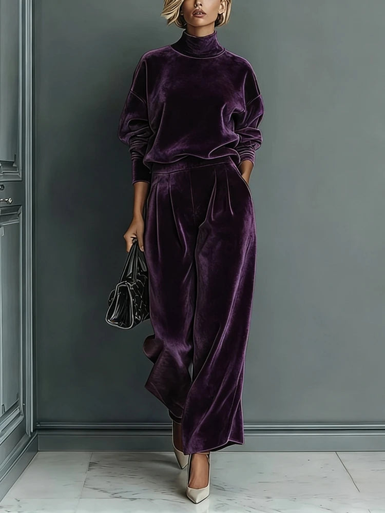 Velvet Lounge Set 7