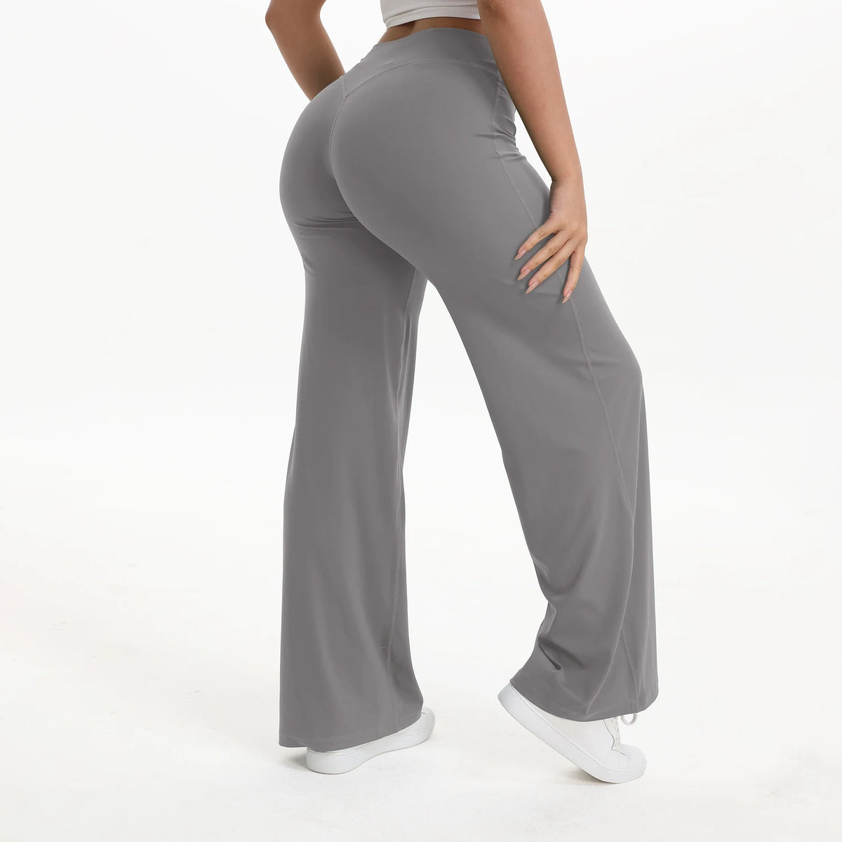 SoftMotion Straight-Leg Pant in Advanced Gray