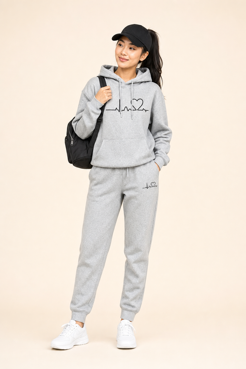 Aria Oversized Hoodie Set studio, Seravani