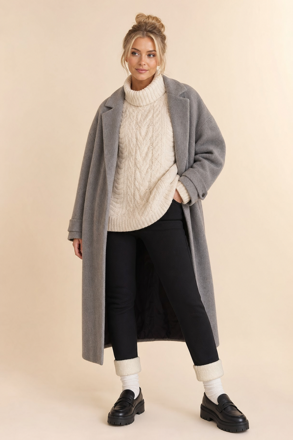 Elena Velvet-Lined Legging studio, Seravani