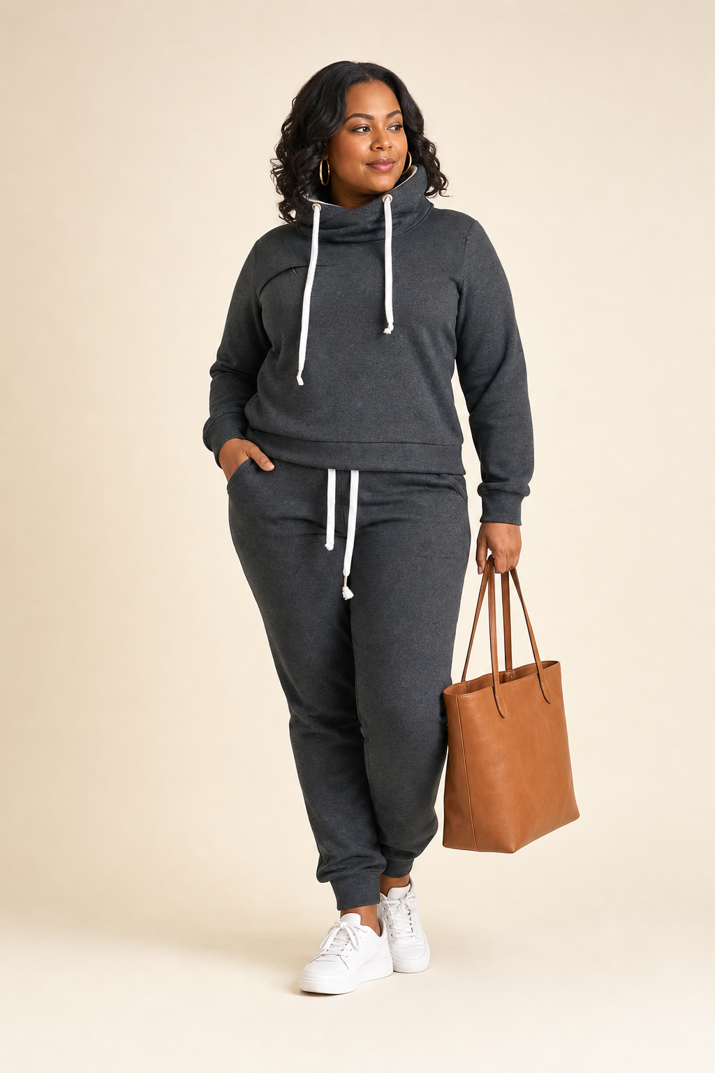 Gemma Hoodie Jogger Set studio, Seravani